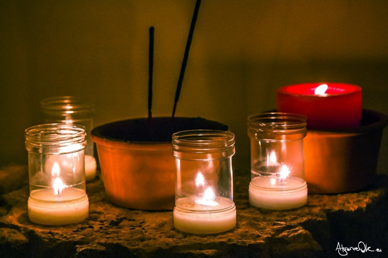 Mercado de Culturas à Luz das Velas a Lagoa in Algarve Portogallo