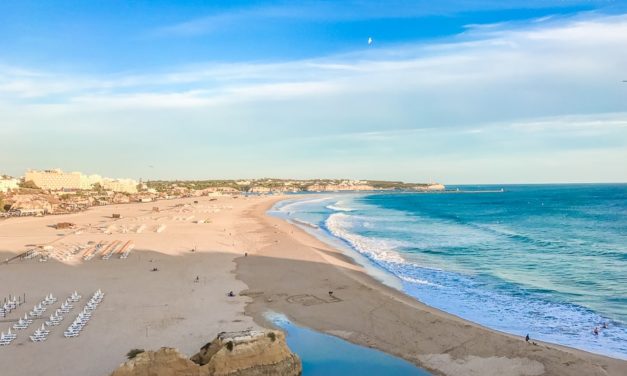 praia da rocha algarve portogallo spiaggia